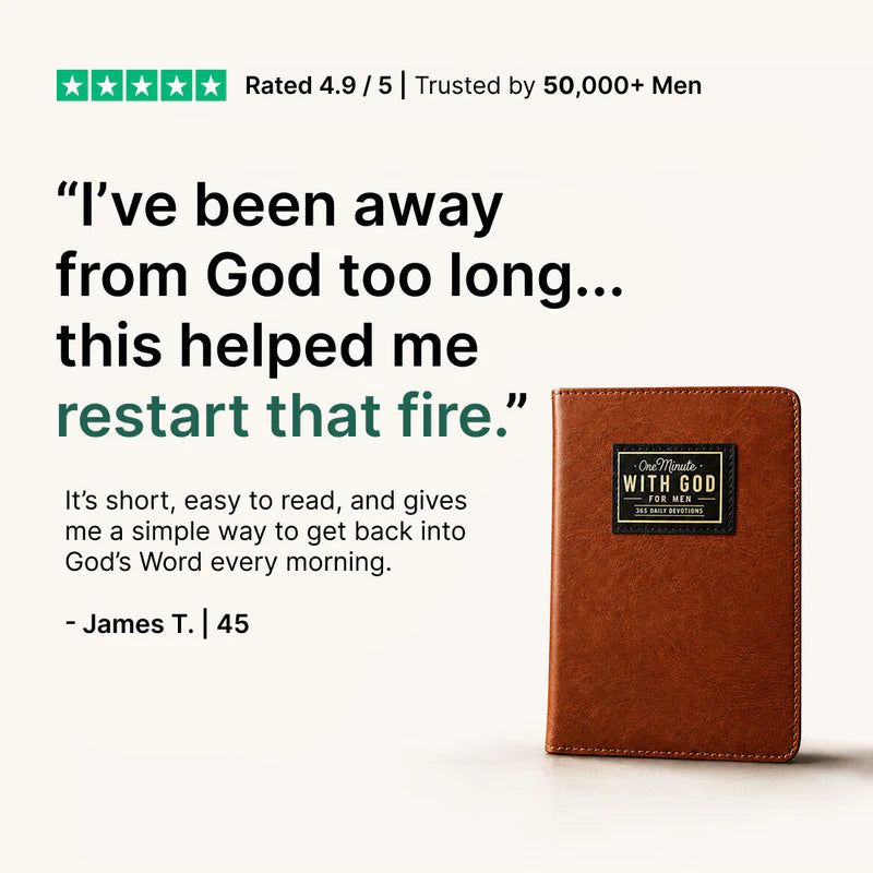 One Minute with God — 365 Devotions for men