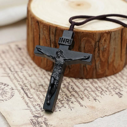 The Wooden Crucifix — Rooted in Faith. Worn With Purpose.