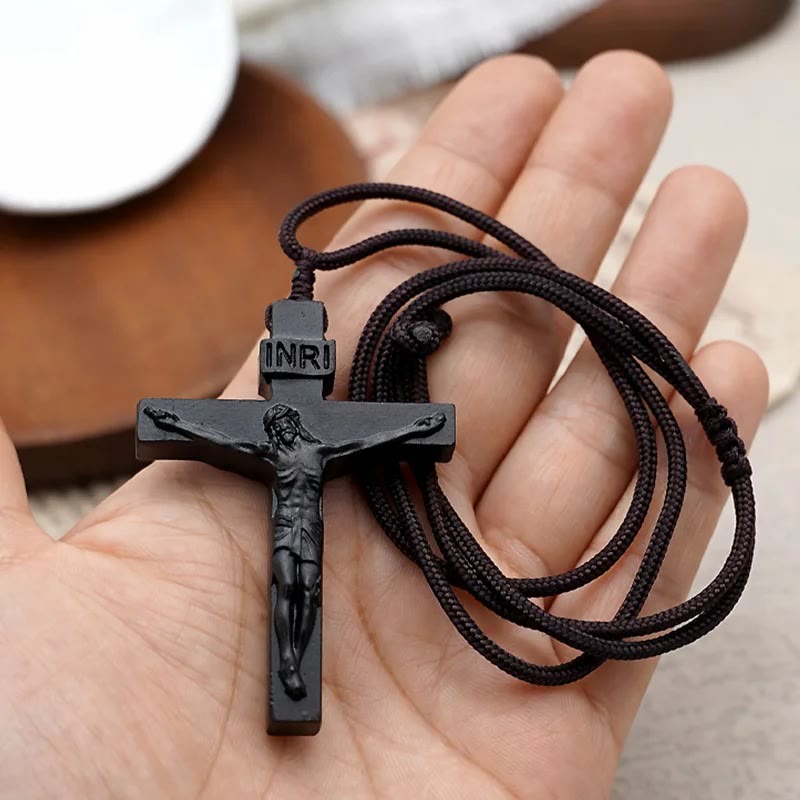 The Wooden Crucifix — Rooted in Faith. Worn With Purpose.
