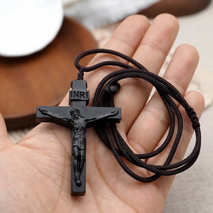 The Wooden Crucifix — Rooted in Faith. Worn With Purpose.