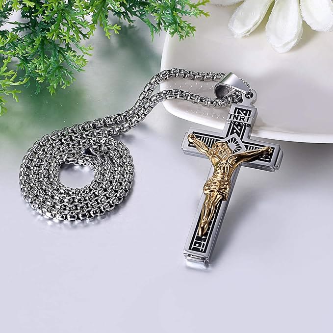 The Titanium Crucifix — Carry the Cross Every Day