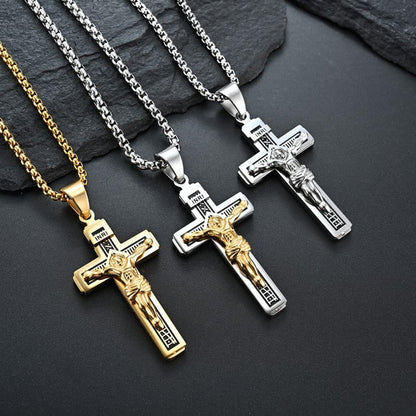 The Titanium Crucifix — Carry the Cross Every Day