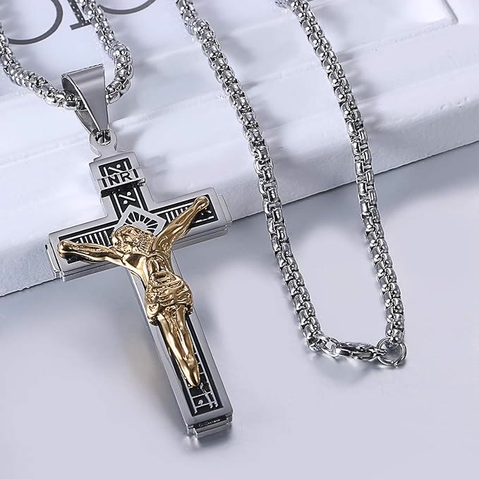 The Titanium Crucifix — Carry the Cross Every Day