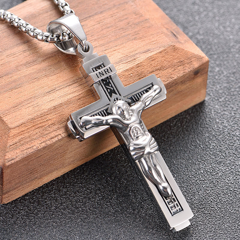 The Titanium Crucifix — Carry the Cross Every Day