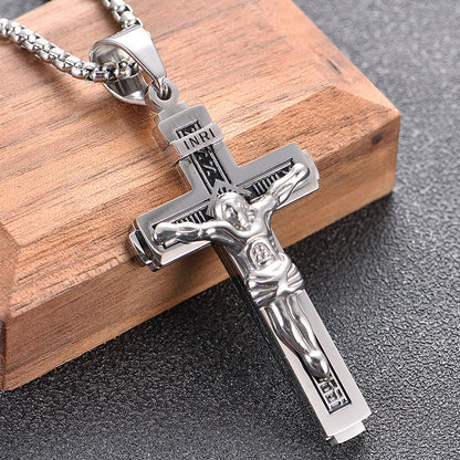 The Titanium Crucifix — Carry the Cross Every Day