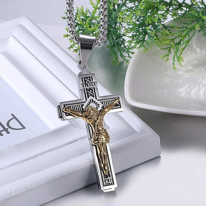 The Titanium Crucifix — Carry the Cross Every Day