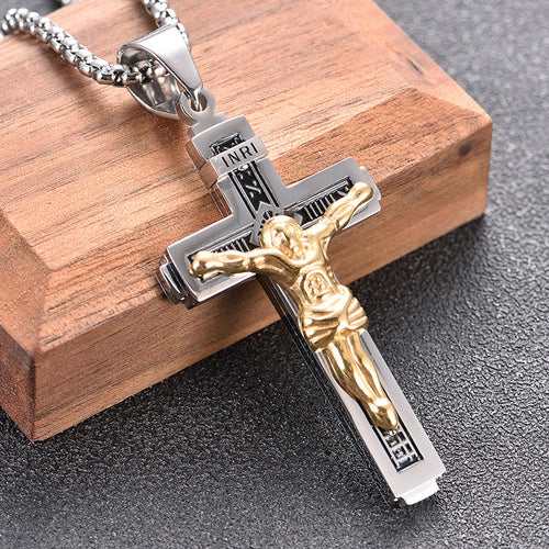 The Titanium Crucifix — Carry the Cross Every Day
