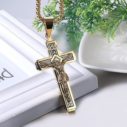 The Titanium Crucifix — Carry the Cross Every Day