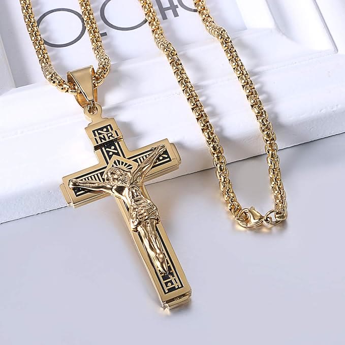 The Titanium Crucifix — Carry the Cross Every Day