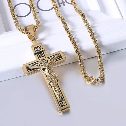 The Titanium Crucifix — Carry the Cross Every Day