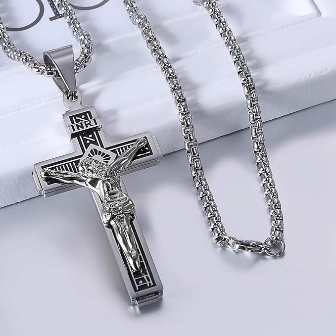 The Titanium Crucifix — Carry the Cross Every Day