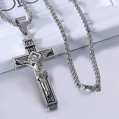 The Titanium Crucifix — Carry the Cross Every Day