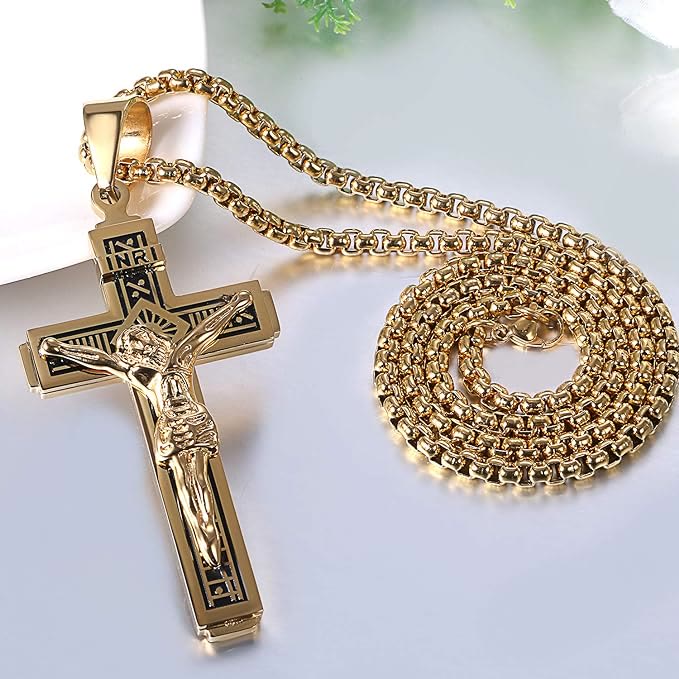 The Titanium Crucifix — Carry the Cross Every Day