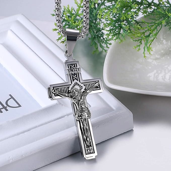 The Titanium Crucifix — Carry the Cross Every Day