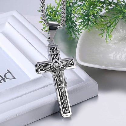 The Titanium Crucifix — Carry the Cross Every Day