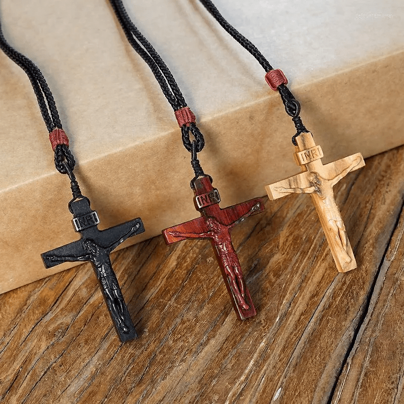 The Wooden Crucifix — Rooted in Faith. Worn With Purpose.