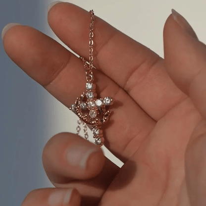 The Crowned Cross Set — Faith That Adorns You Inside and Out