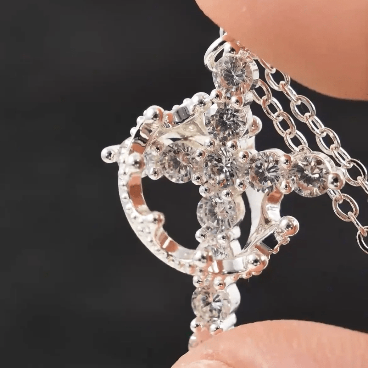 The Crowned Cross Set — Faith That Adorns You Inside and Out