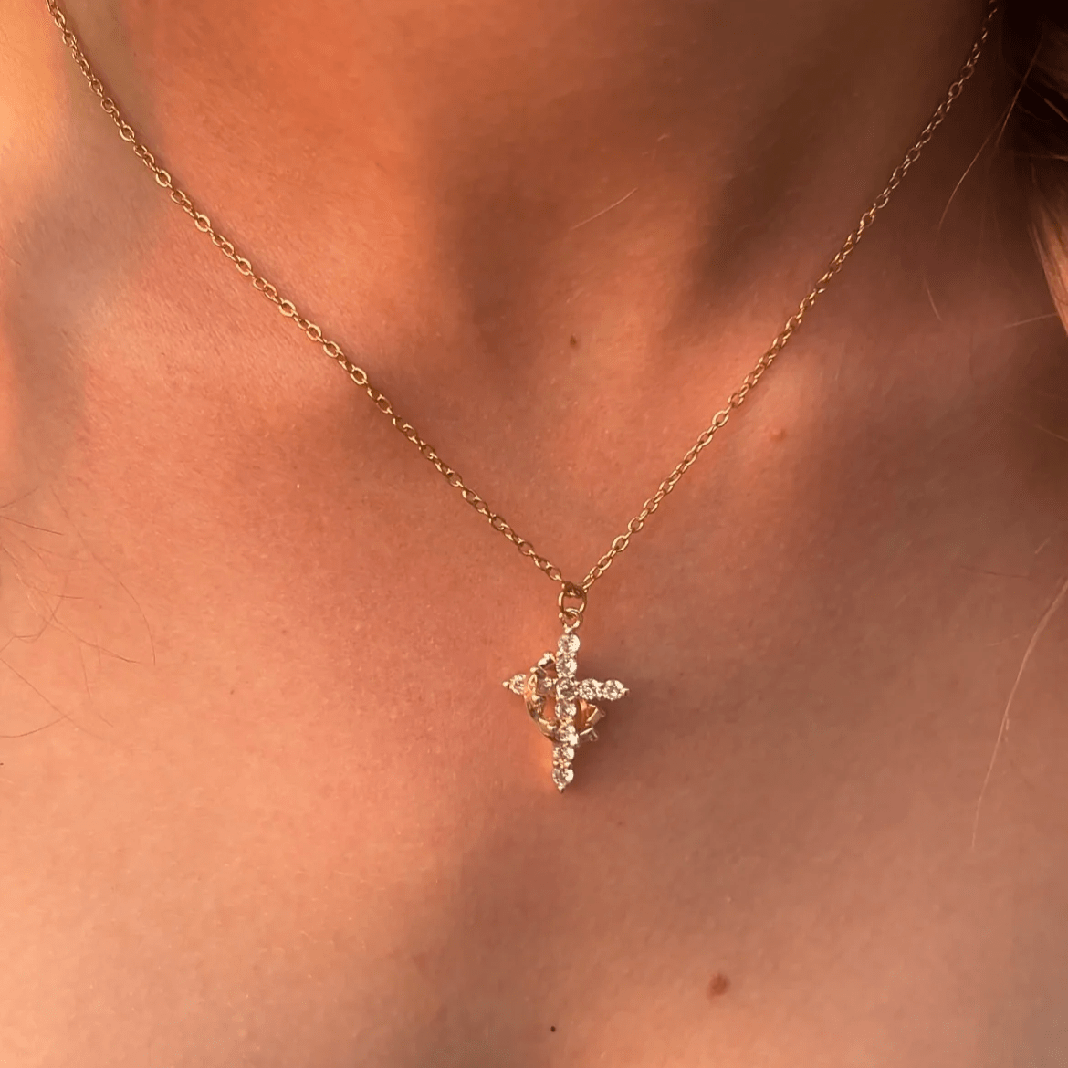 The Crowned Cross Set — Faith That Adorns You Inside and Out