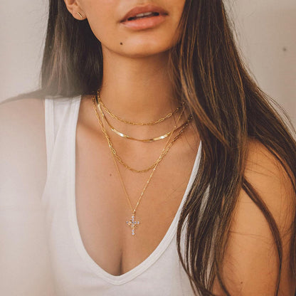 The Crowned Cross Set — Faith That Adorns You Inside and Out