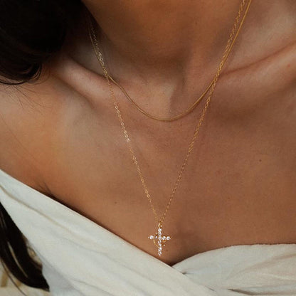 The Crowned Cross Set — Faith That Adorns You Inside and Out