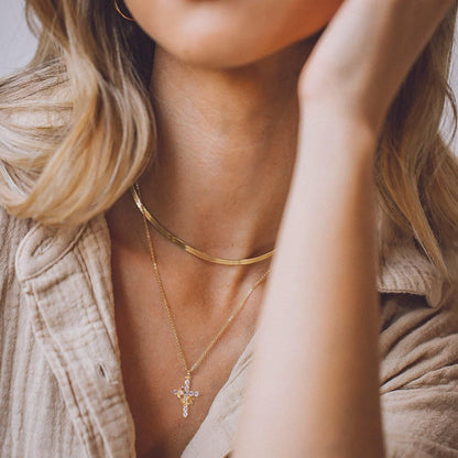 The Crowned Cross Set — Faith That Adorns You Inside and Out