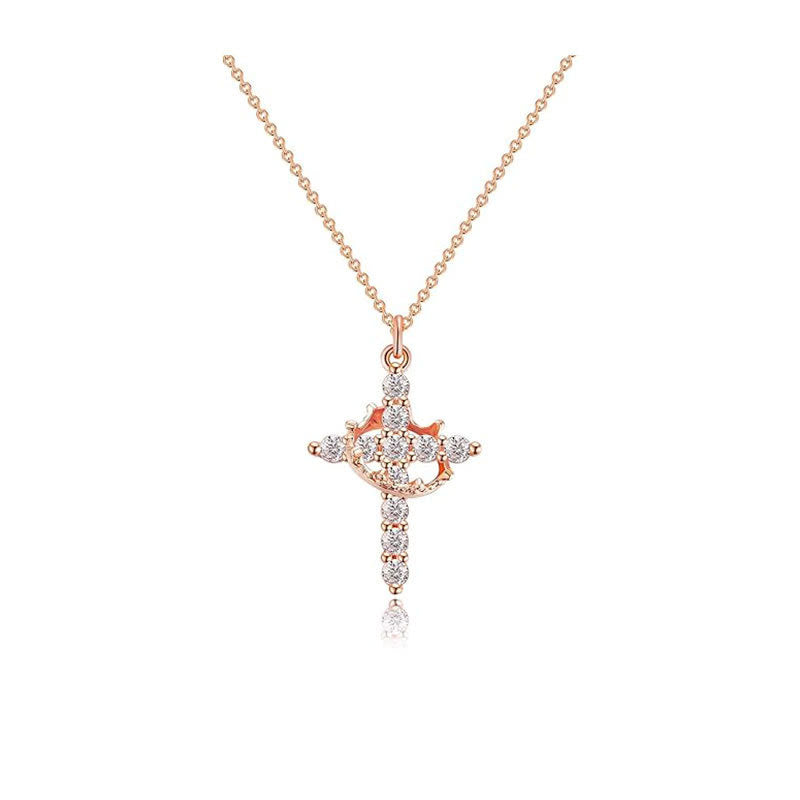 The Crowned Cross Set — Faith That Adorns You Inside and Out