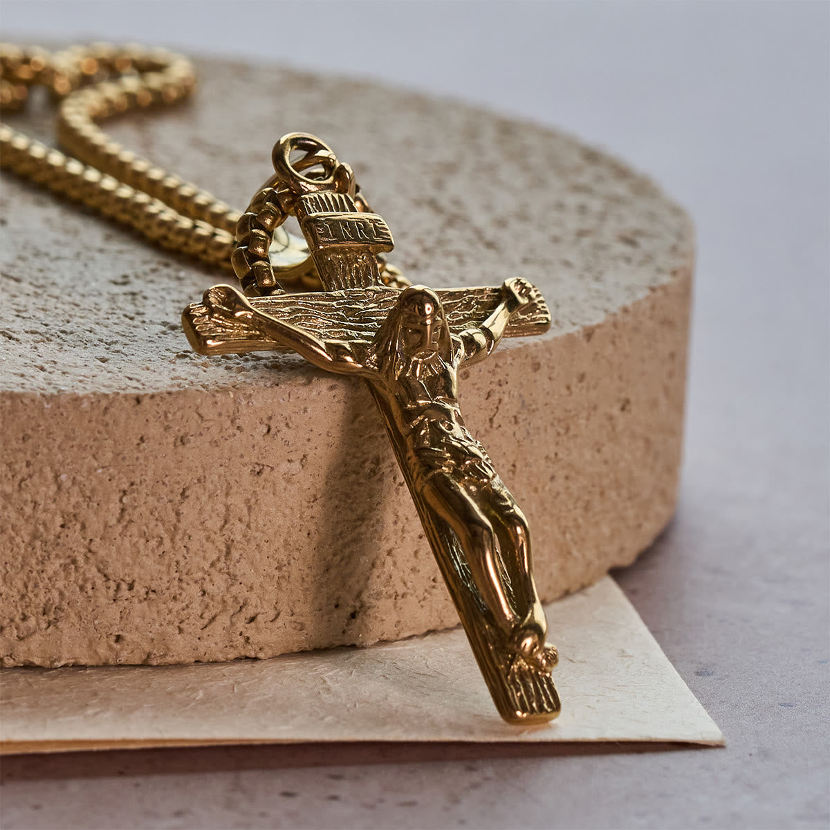 The Gold Crucifix — Classic Faith That Never Goes Out of Style
