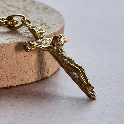 The Gold Crucifix — Classic Faith That Never Goes Out of Style