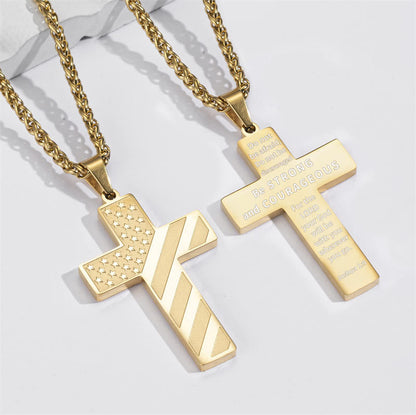 The Patriot Cross — Faith, Freedom and Scripture in One
