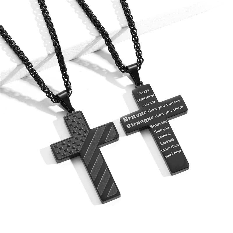 The Patriot Cross — Faith, Freedom and Scripture in One