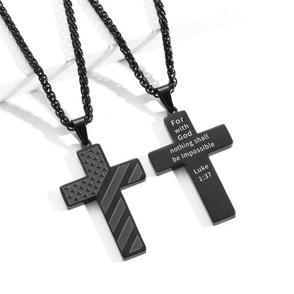The Patriot Cross — Faith, Freedom and Scripture in One