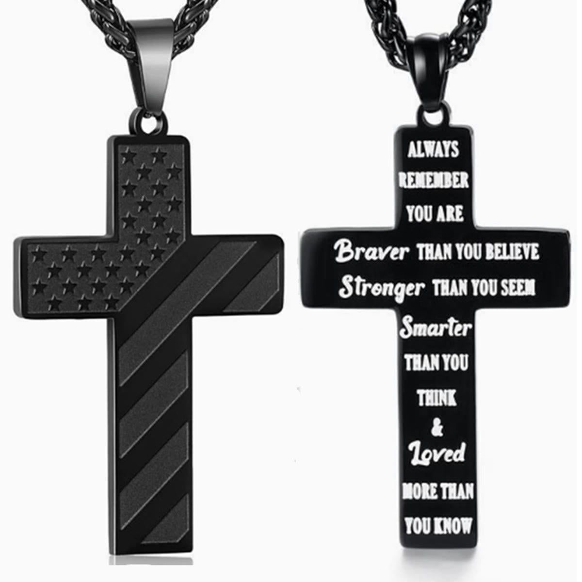 The Patriot Cross — Faith, Freedom and Scripture in One