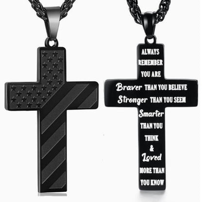 The Patriot Cross — Faith, Freedom and Scripture in One
