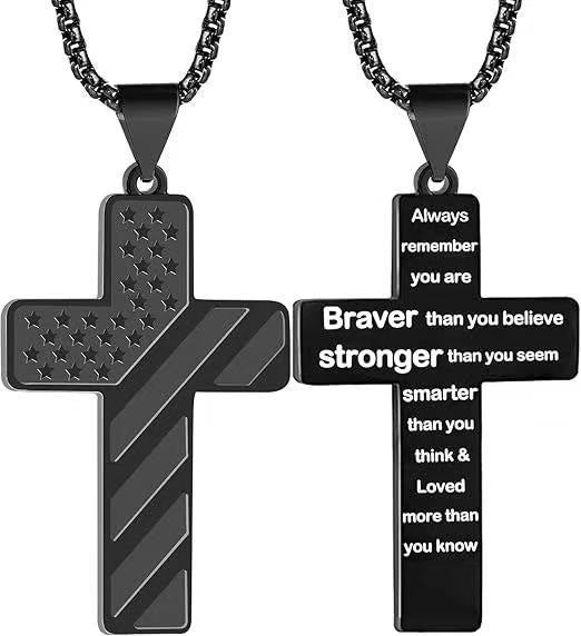 The Patriot Cross — Faith, Freedom and Scripture in One