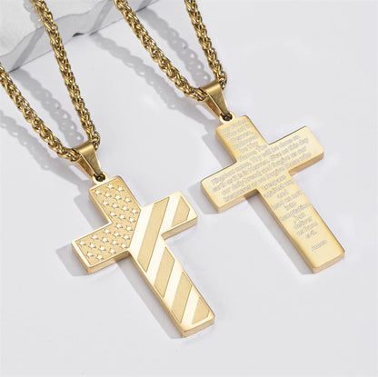 The Patriot Cross — Faith, Freedom and Scripture in One