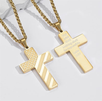 The Patriot Cross — Faith, Freedom and Scripture in One