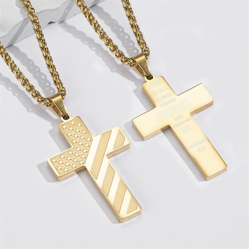 The Patriot Cross — Faith, Freedom and Scripture in One