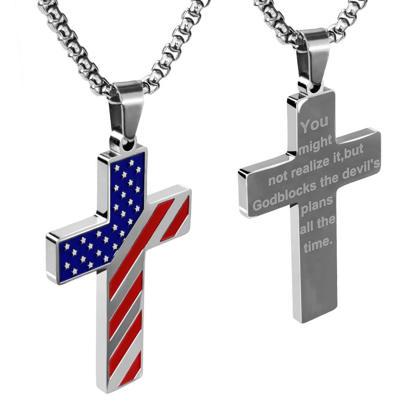 The Patriot Cross — Faith, Freedom and Scripture in One