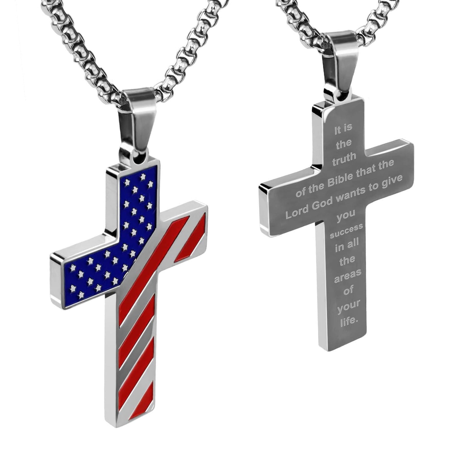 The Patriot Cross — Faith, Freedom and Scripture in One