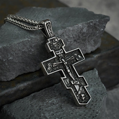 The Titanium Orthodox Crucifix — Unbreakable Faith For Every Season